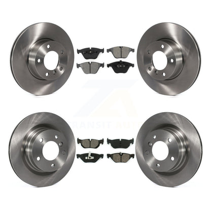 Kit de disques de frein à disque avant et arrière et plaquettes semi-métalliques pour BMW 328i K8S-101401