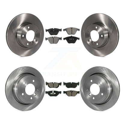 Rotor de frein à disque avant et arrière et Kit de plaquettes semi-métalliques pour BMW 328i xDrive X1 328x
