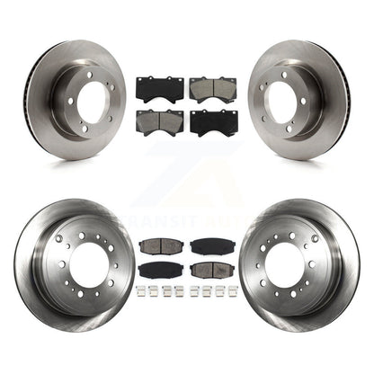 Kit de plaquettes semi-métalliques de Rotor de frein avant et arrière, pour Lexus LX570 Toyota Land Cruise
