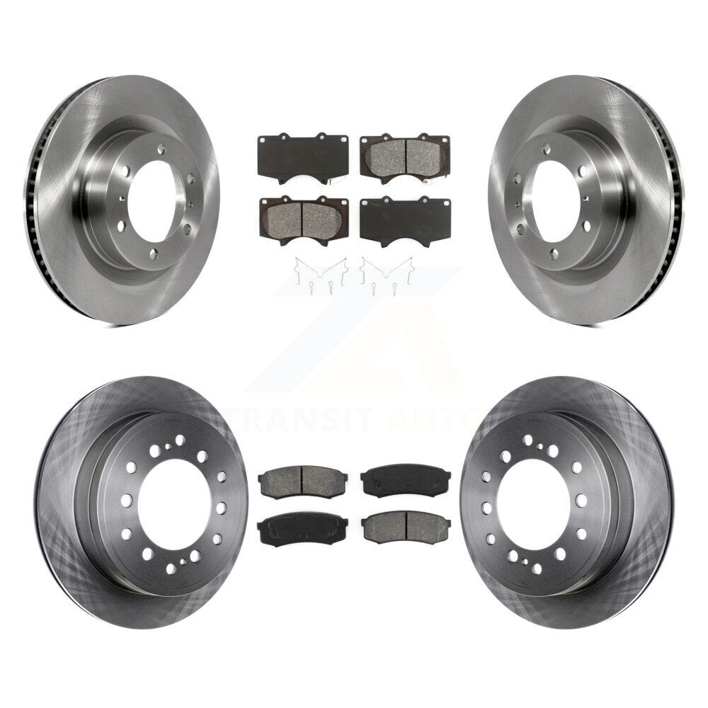 Kit de plaquettes semi-métalliques de Rotor de frein à disque avant et arrière, pour Toyota 4Runner Lexus GX46