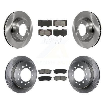 Kit de plaquettes semi-métalliques de Rotor de frein à disque avant et arrière, pour Toyota 4Runner Lexus GX46