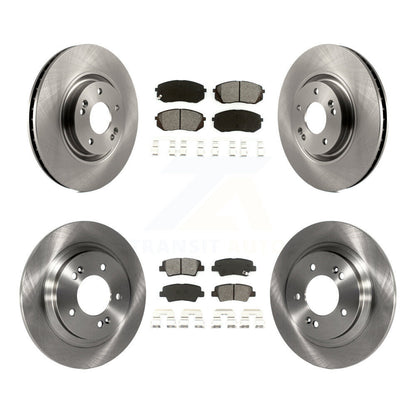 Kit de plaquettes semi-métalliques de Rotor de frein à disque avant et arrière, pour Hyundai Sonata Kia Cadenz