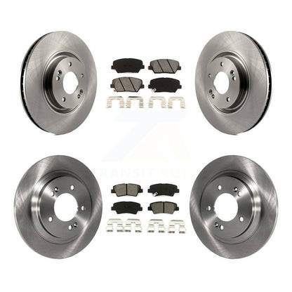 Kit de plaquettes de frein semi-métalliques pour Rotor de frein avant et arrière, pour Hyundai Azera Limite 2016 – 2017