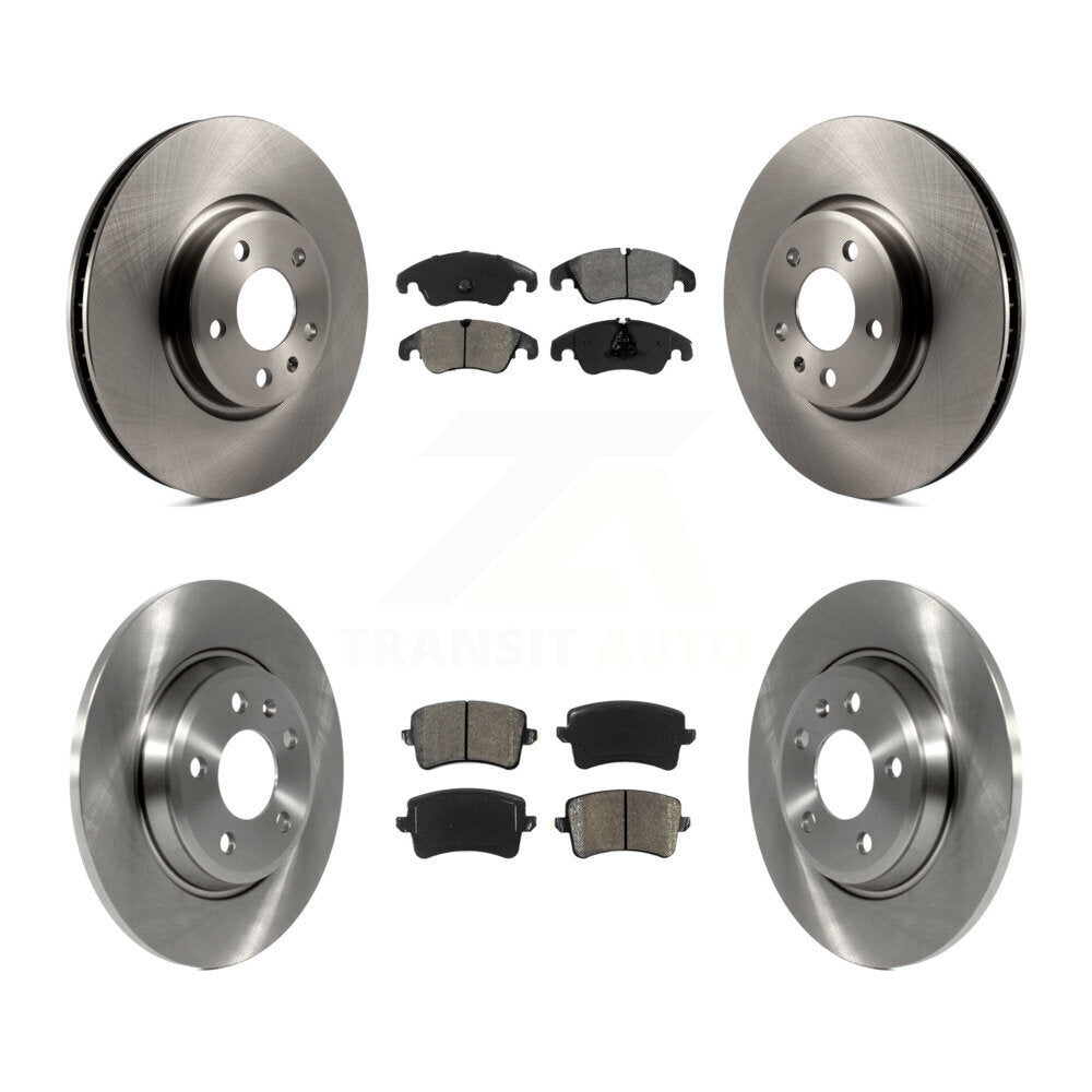 Rotor de frein avant arrière et Kit de plaquettes semi-métalliques pour Audi Q5 A4 Quattro A5 allroa