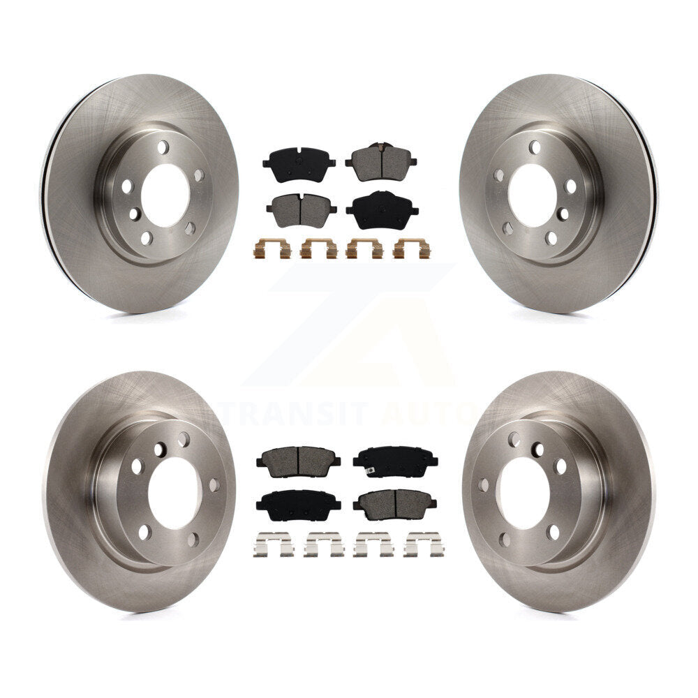 Kit de plaquettes de frein semi-métalliques pour Rotors de frein avant et arrière, pour Mini Cooper Countryman Pacema