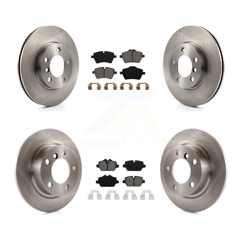 Kit de plaquettes de frein semi-métalliques pour Rotors de frein avant et arrière, pour Mini Cooper Countryman Pacema