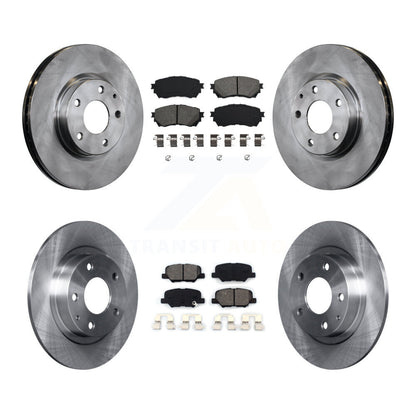 Kit de disques de frein à disque avant et arrière et plaquettes semi-métalliques pour Mazda 6 K8S-101481