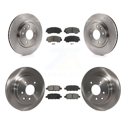 Kit de plaquettes semi-métalliques de Rotor de frein à disque avant et arrière, pour Nissan Rogue Sport Qashqa