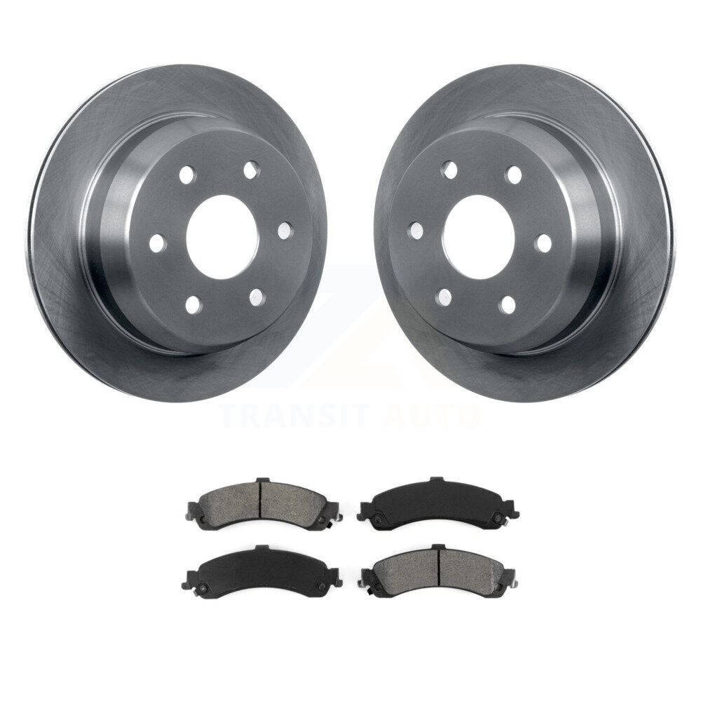 Kit de plaquettes semi-métalliques de Rotor de frein à disque arrière, pour Chevrolet Suburban 2002 4W 1500