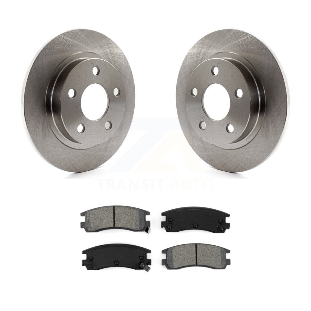 Kit de plaquettes semi-métalliques de Rotor de frein arrière, pour Buick LeSabre Pontiac Bonneville Par