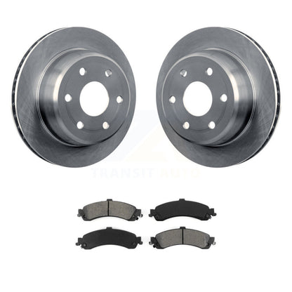 Kit de rotor de frein arrière et de plaquettes semi-métalliques pour Chevrolet GMC Silverado 1500 Sierr