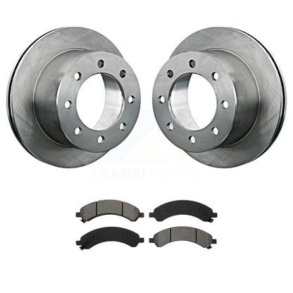 Kit de rotor de frein arrière et de plaquettes semi-métalliques pour Chevrolet Express 3500 GMC Savan