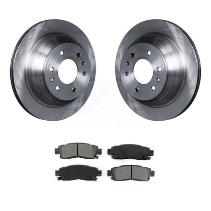 Rotors de frein arrière et Kit de plaquettes semi-métalliques pour Chevrolet GMC Trailblazer Envoy X
