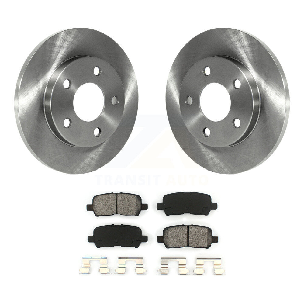 Kit de plaquettes semi-métalliques de Rotor de frein arrière, pour Chevrolet Impala Buick LaCrosse Gran