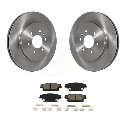 Kit de disques de frein à disque arrière et plaquettes semi-métalliques pour Cadillac SRX K8S-101540