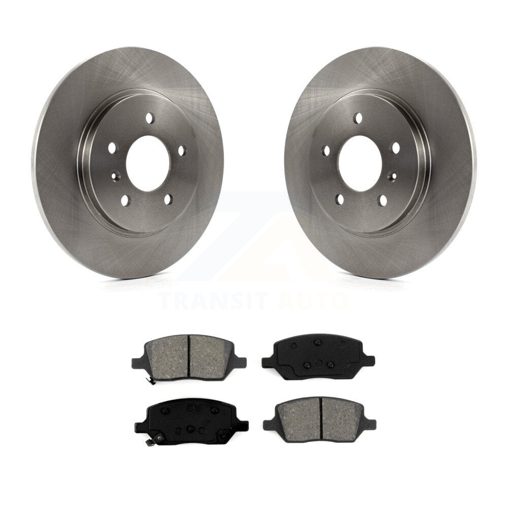 Rotors de frein arrière et kit de plaquettes semi-métalliques pour Pontiac Montana Chevrolet Uplande