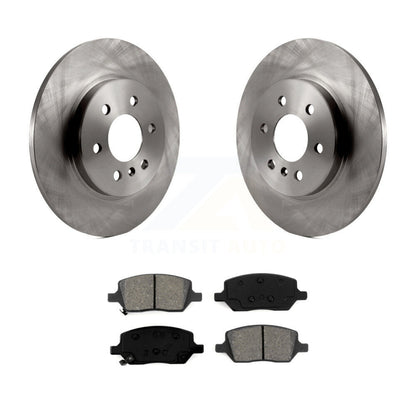 Rotors de frein arrière et kit de plaquettes semi-métalliques pour Pontiac Montana Chevrolet Uplande