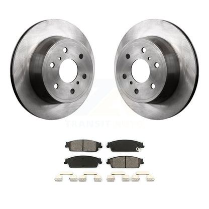 Kit de rotor de frein arrière et de plaquettes semi-métalliques pour Chevrolet GMC Sierra 1500 Silverad