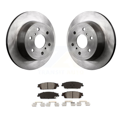 Kit de rotor de frein arrière et de plaquettes semi-métalliques pour Chevrolet GMC Silverado 1500 Sierr