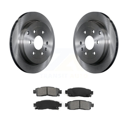 Rotors de frein arrière et Kit de plaquettes semi-métalliques pour GMC Acadia Buick Enclave Chevrole