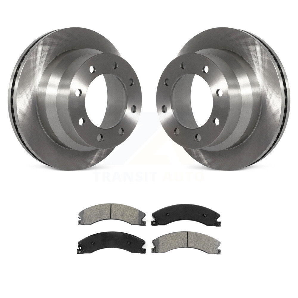 Kit de rotor de frein arrière et de plaquettes semi-métalliques pour GMC Savana 3500 Chevrolet Expres