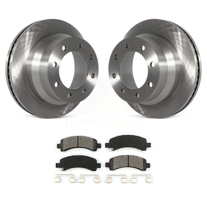 Kit de disques de frein à disque arrière et plaquettes semi-métalliques pour Chevrolet Express 4500