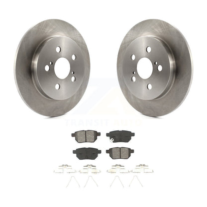 Kit de rotor de frein arrière et de plaquettes semi-métalliques pour Toyota Corolla Matrix Prius Prim