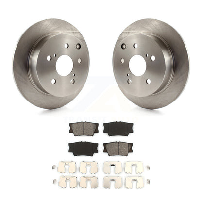 Kit de rotors de frein à disque arrière et plaquettes semi-métalliques pour Toyota Matrix Pontiac Vib