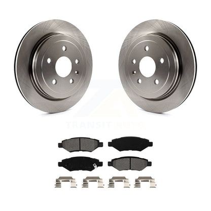 Rotors de frein à disque arrière et Kit de plaquettes semi-métalliques pour Chevrolet Camaro Cadillac CT