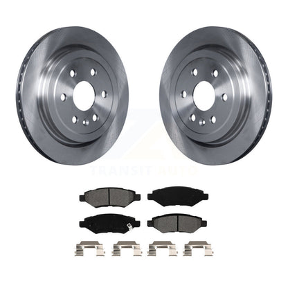 Kit de rotors de frein à disque arrière et plaquettes semi-métalliques pour Cadillac SRX Saab 9-4X