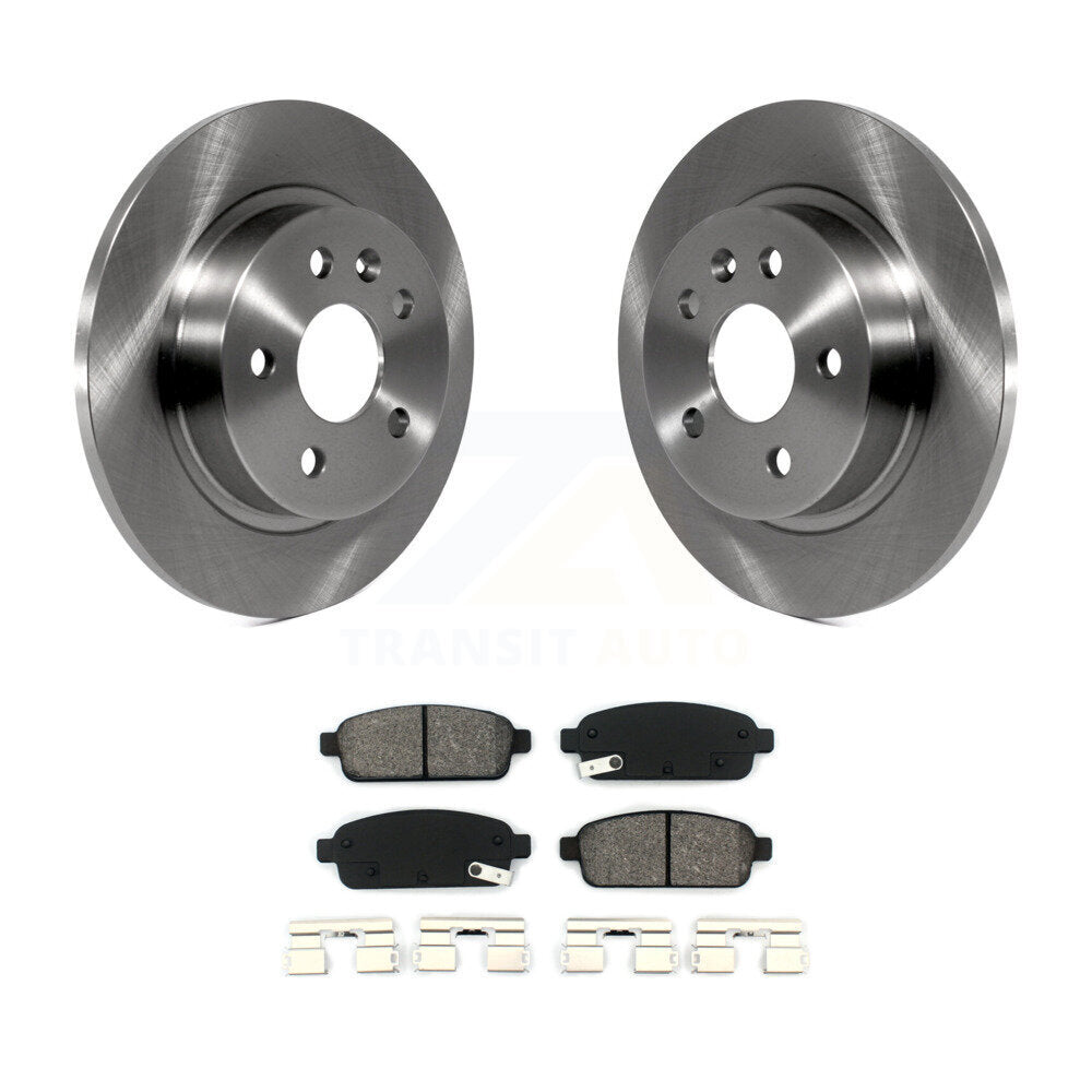 Kit de rotor de frein arrière et de plaquettes semi-métalliques pour Chevrolet Cruze Trax Buick Encor