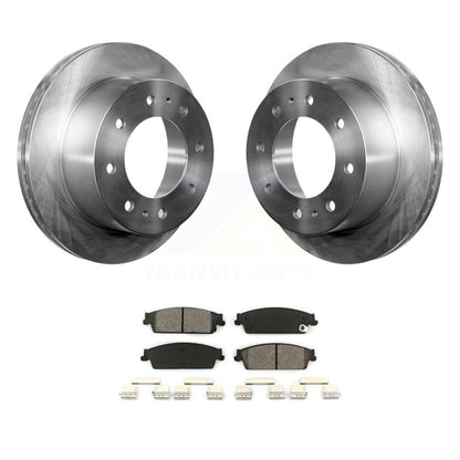 Kit de plaquettes de frein semi-métalliques pour rotors de frein arrière pour Chevrolet Silverado 2011 Hybri 1500