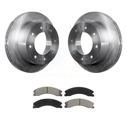 Kit de rotor de frein arrière et de plaquettes semi-métalliques pour GMC Chevrolet Sierra 2500 HD 350