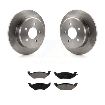 Rotors de frein arrière et kit de plaquettes semi-métalliques pour Mercury Grand Marquis Lincoln Tow