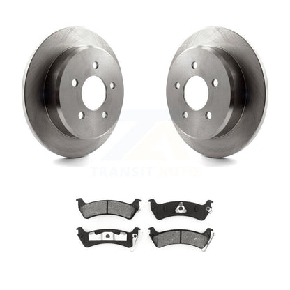 Kit de disques de frein à disque arrière et plaquettes semi-métalliques pour Ford Explorer Sport Trac