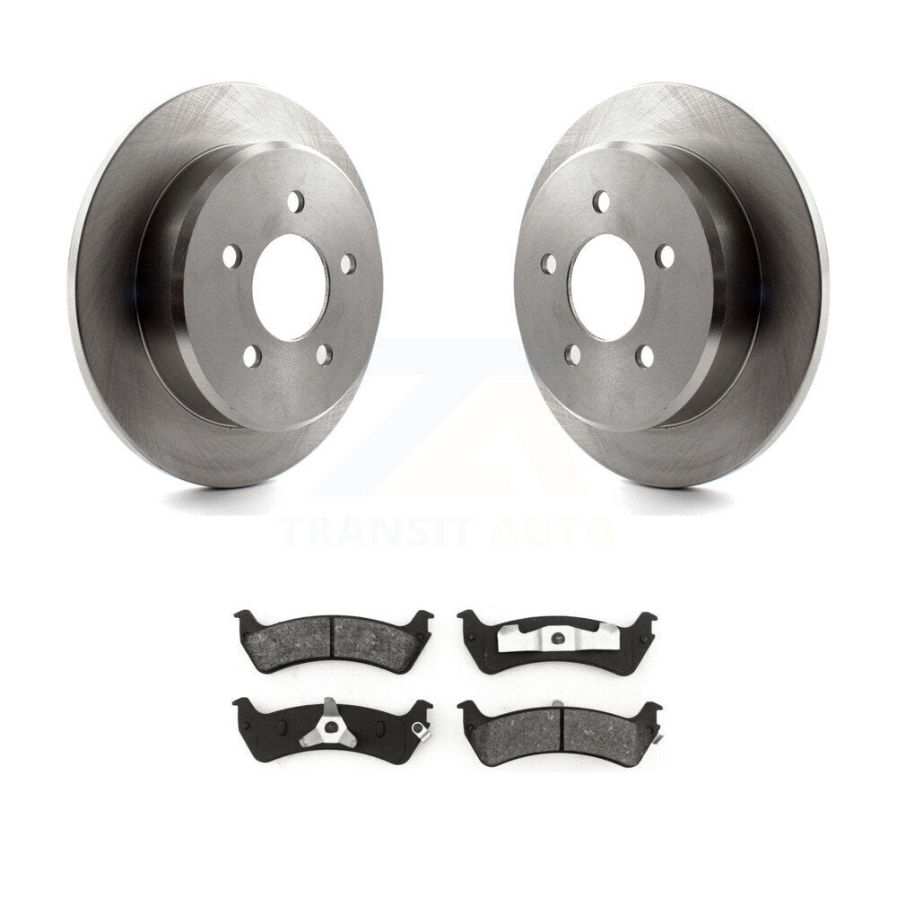 Rotors de frein arrière et kit de plaquettes semi-métalliques pour Ford Ranger Explorer Sport Mercur