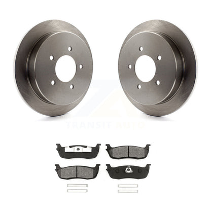Rotors de frein à disque arrière et Kit de plaquettes semi-métalliques pour Ford F-150 Expedition Lincol