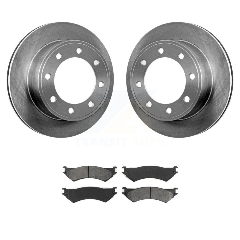 Kit de plaquettes semi-métalliques de Rotor de frein arrière, pour Ford E-350 Super Duty E-250 Econolin