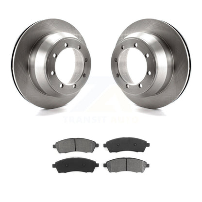 Kit de disques de frein à disque arrière et plaquettes semi-métalliques pour Ford F-350 Super Duty
