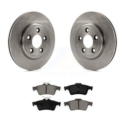Kit de disques de frein à disque arrière et plaquettes semi-métalliques pour Jaguar Vanden Plas XJ8