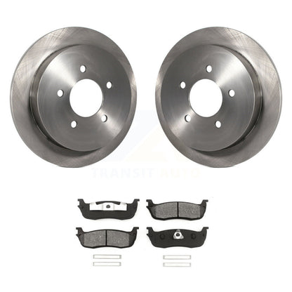 Kit de rotor de frein à disque arrière et de plaquettes semi-métalliques pour Ford F-150 Heritage Expeditio