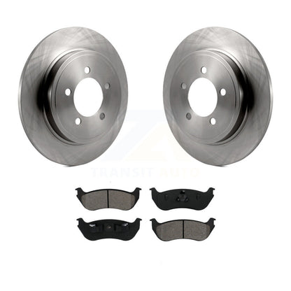 Kit de rotor de frein arrière et de plaquettes semi-métalliques pour Ford Explorer Mercury Mountainee