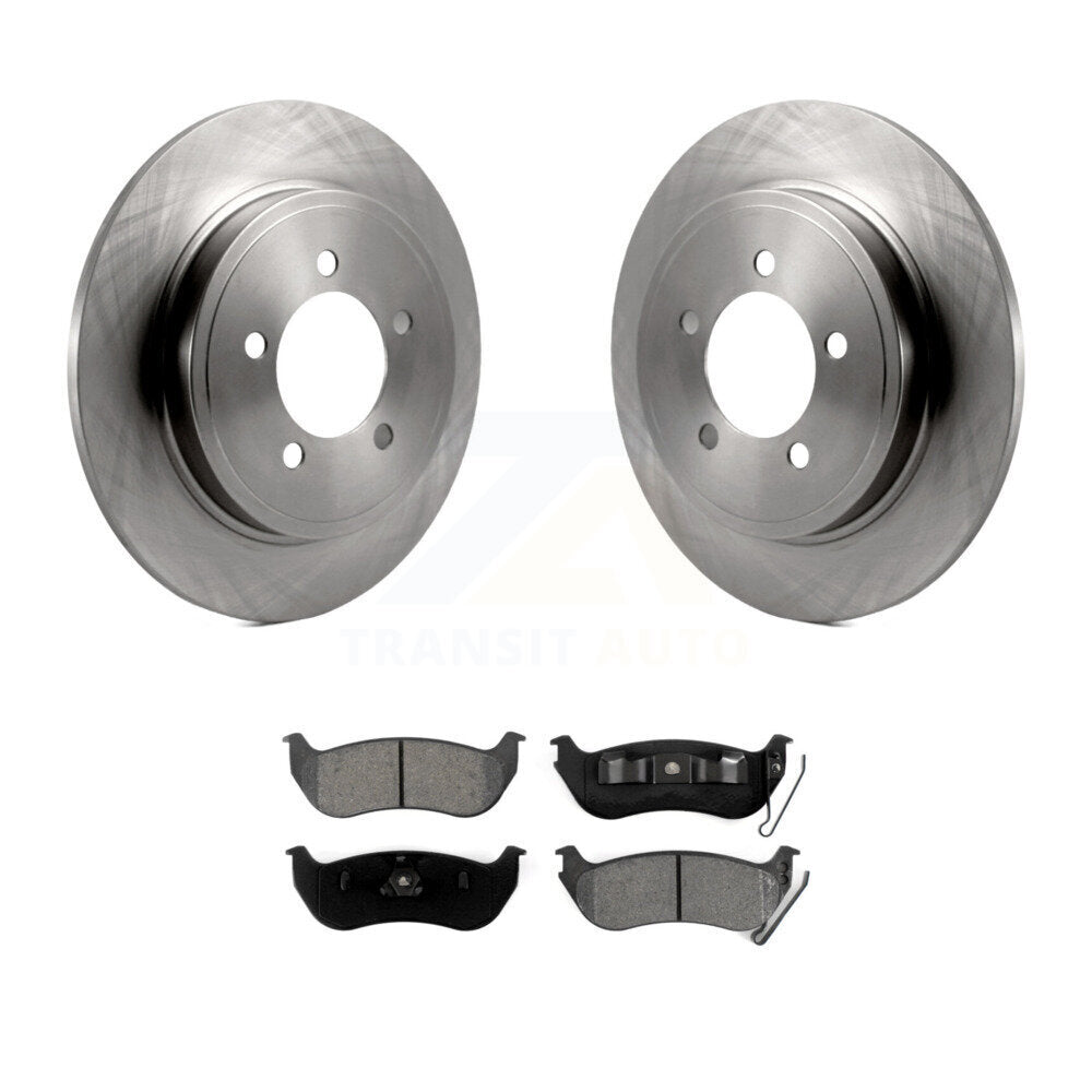 Kit de plaquettes semi-métalliques de Rotor de frein à disque arrière, pour Ford Explorer Sport Trac Mercur