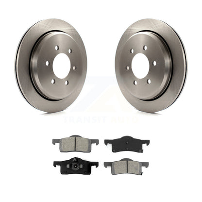 Kit de rotor de frein arrière et de plaquettes semi-métalliques pour Ford Expedition Lincoln Navigato