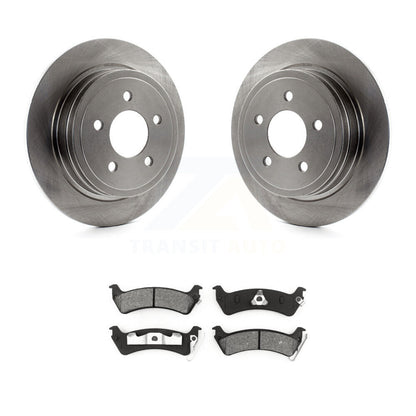 Kit de disques de frein à disque arrière et plaquettes semi-métalliques pour Ford Explorer Sport Trac