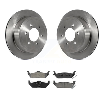 Kit de disques de frein à disque arrière et plaquettes semi-métalliques pour Ford F-150 Lincoln Mark L