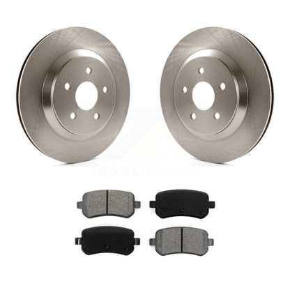 Rotor de frein à disque arrière et Kit de plaquettes semi-métalliques pour Ford Freestar Mercury Montere