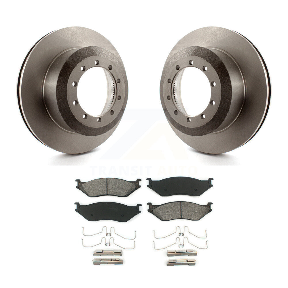 Kit de plaquettes semi-métalliques de Rotor de frein arrière, pour Ford F-550 Super Duty F-450 F-53 F-5