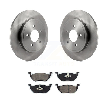 Kit de rotor de frein arrière et de plaquettes semi-métalliques pour Ford Escape Mazda Tribute Mercur