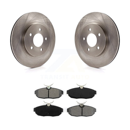 Kit de disques de frein à disque arrière et plaquettes semi-métalliques pour Ford Mustang K8S-101617